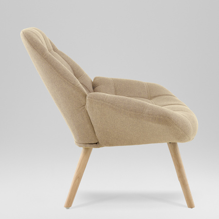 Кресло Олби Квадро бежевый Stool Group QH-8927K 875-3 beige