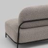 Диван Стоун букле серо-бежевый Stool Group vd-dv-stone-tr-beige