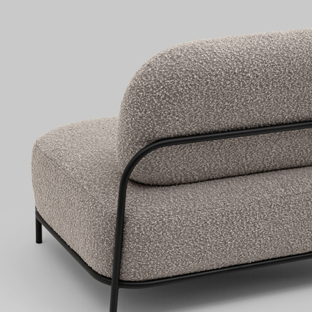 Диван Стоун букле серо-бежевый Stool Group vd-dv-stone-tr-beige