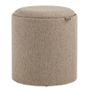 Пуф с ящиком Хюгге S рогожка бежевый Stool Group 19B260LS BY1701-3