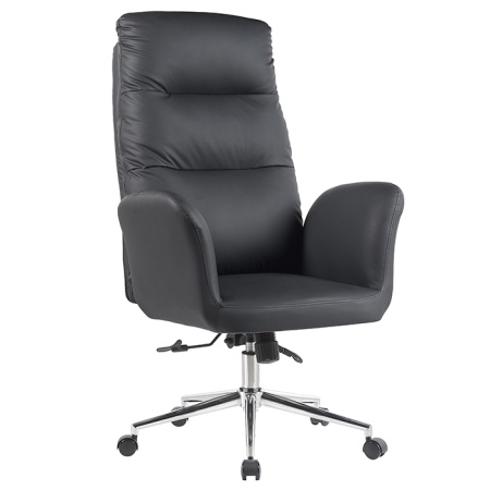 Кресло офисное TopChairs Solid чёрный Stool Group DD-004 NC black