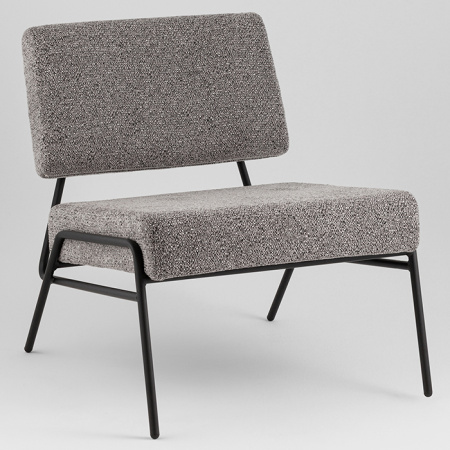 Кресло Теллинг шенилл серый Stool Group LV-116-M84-01