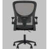 Кресло офисное TopChairs Core чёрный Stool Group OUE-2504 black