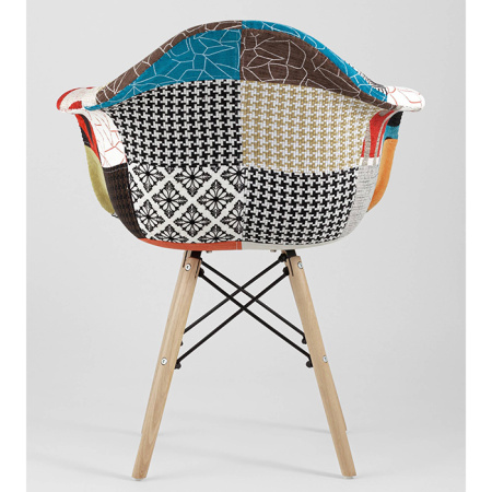 Кресло Eames пэчворк Stool Group Y809
