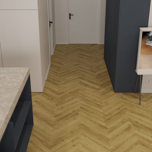 Ламинат Дуб Фанэн Herringbone Elegant Norland LF303-17