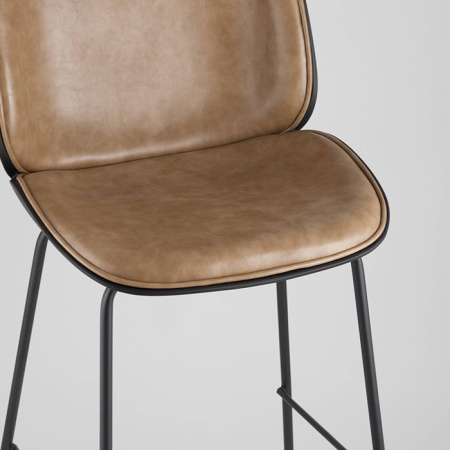 Стул барный Турин бежевый экокожа Stool Group 9329C BEIGE