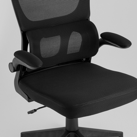 Кресло офисное TopChairs Airone Expert чёрный Stool Group D-519 black