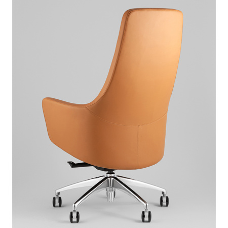 Кресло офисное TopChairs Ferris коричневое Stool Group A336 270-09