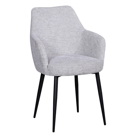 Комплект стульев Katys светло-серый рогожка (2 шт) Stool Group OS-2516-1 Lord-05 X2