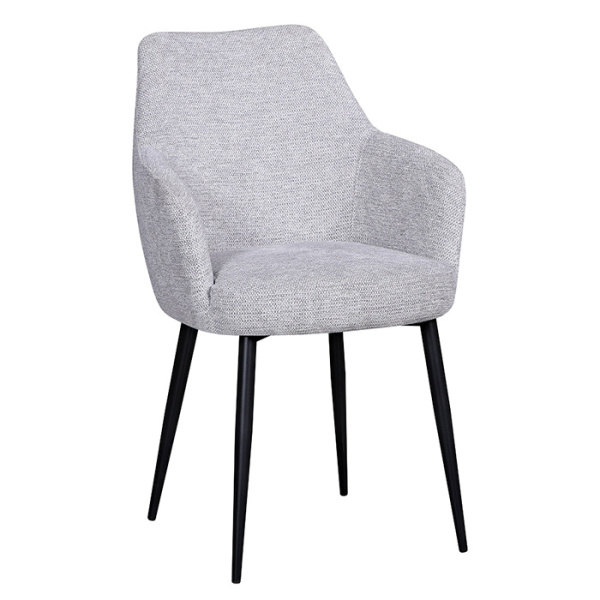 Комплект стульев Katys светло-серый рогожка (2 шт) Stool Group OS-2516-1 Lord-05 X2