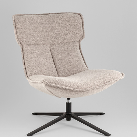 Кресло лаунж Sway светло-серый Stool Group DM7638P MONZA 60 L.GREY