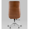 Кресло офисное TopChairs Crown чёрный Stool Group A312 8383-29 walnut back