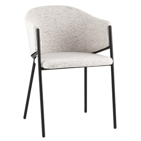 Стул Carmel бело-серый Stool Group DC-3091 WZ6002-11 black legs