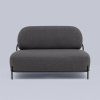 Диван Стоун рогожка тёмно-серый Stool Group vd-dv-stone-f68