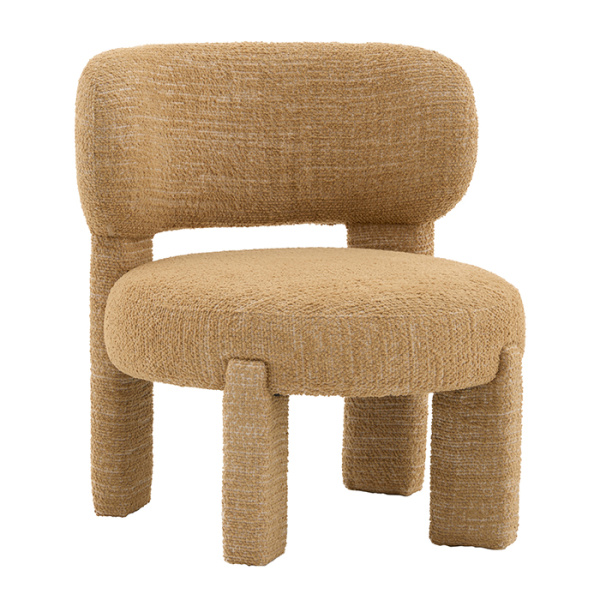 Кресло лаунж Fani горчичный Stool Group FDC0175184 Ani Pink 107-4