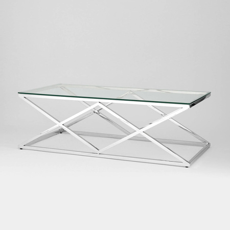 Журнальный стол 120х60 Инсигния стекло Stool Group ECT-026