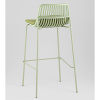 Стул барный Louran с подушкой зелёный Stool Group D-012H-75 green