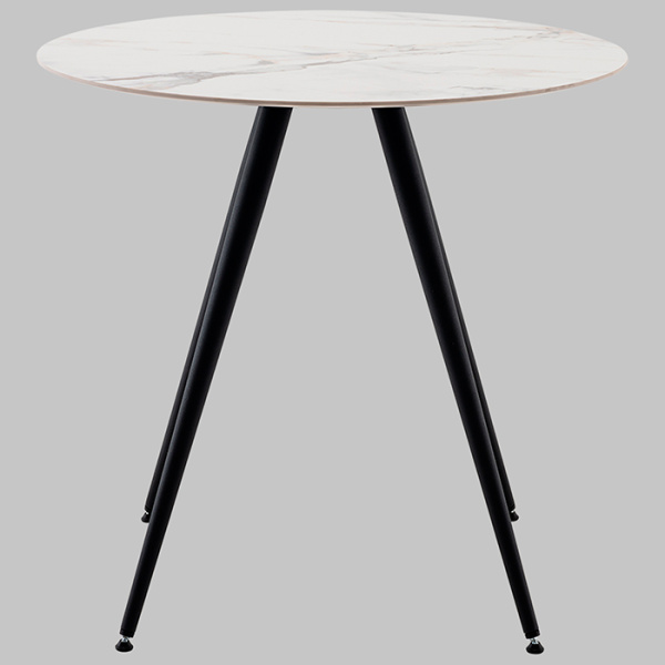 Стол Ники круглый керамика Ice Jade D80 Stool Group vd-niki-ij-800