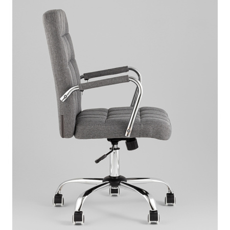 Кресло офисное TopChairs Comfo серый Stool Group D-719 grey