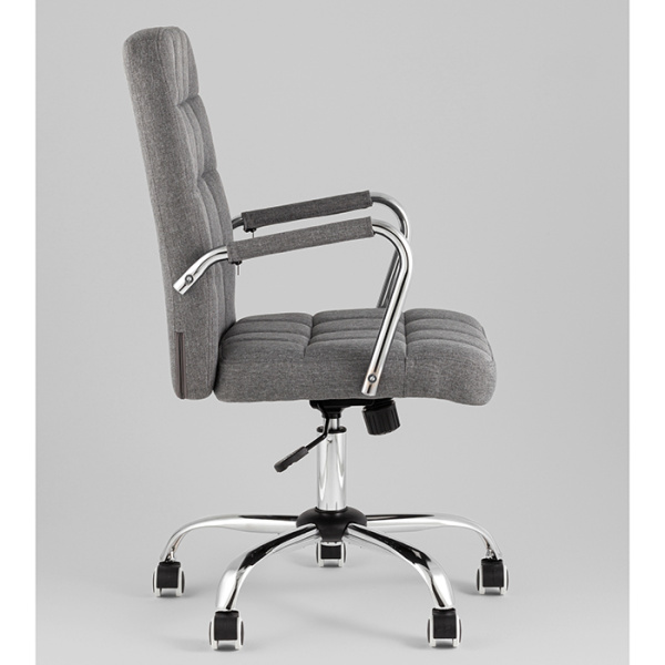 Кресло офисное TopChairs Comfo серый Stool Group D-719 grey