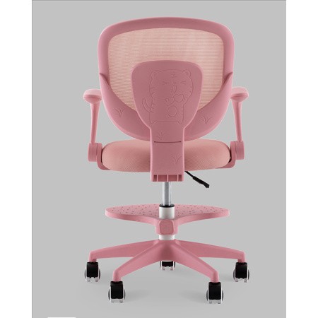 Кресло компьютерное TopChairs Mila розовый Stool Group OUE-2541 pink