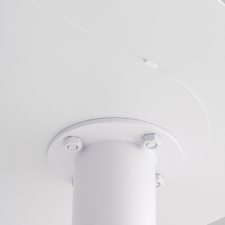 Журнальный столик Eanna S металл белый Stool Group MT-190S DB-021