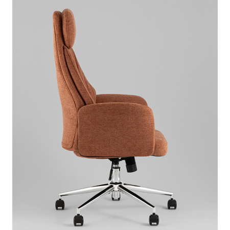 Кресло офисное TopChairs Neoma терракотовый Stool Group YF-0515 ZE119A-5 terracotta