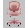 Кресло компьютерное TopChairs Mila розовый Stool Group OUE-2541 pink