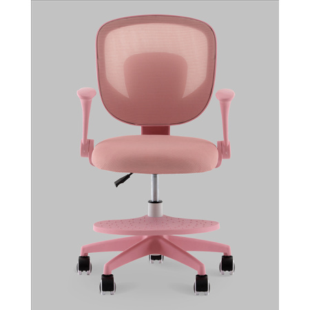 Кресло компьютерное TopChairs Mila розовый Stool Group OUE-2541 pink