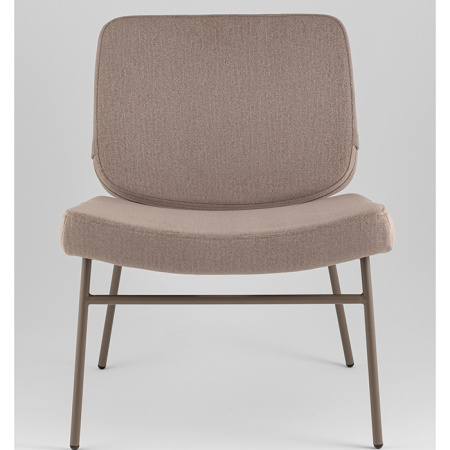 Кресло Эбигейл велюр бежевый каркас бежево-серый Stool Group LV-120-E31-7006
