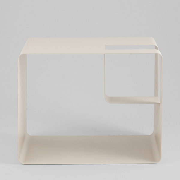Журнальный столик Viwa металл светло-серый Stool Group MS-150-1 12-4301