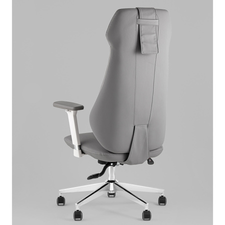 Кресло офисное TopChairs Trophey серый Stool Group DD-001-CH grey