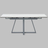 Стол Керас 120-1 D80 см керамика Snow white подстолье серый Stool Group AV 2127-1200/800-170105-7004