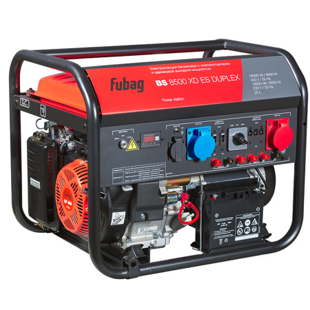 Генератор бензиновый BS 8500 XD ES DUPLEX Fubag 641090