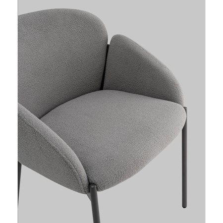 Стул Melia серый Stool Group DC-3090 KD 3018-15 grey legs