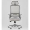 Кресло офисное TopChairs Vantage серый Stool Group WH-978AG grey