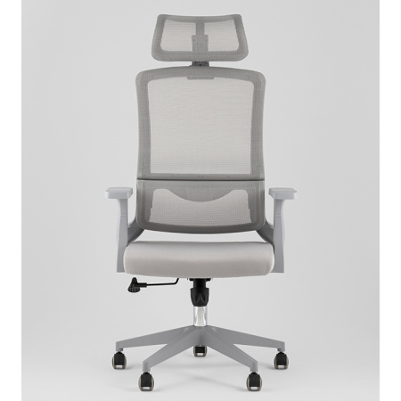 Кресло офисное TopChairs Vantage серый Stool Group WH-978AG grey