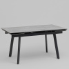 Стол Тайл 140-200х85 см керамика Larka Grey подстолье антрацит Stool Group AV 2126-1400/800-170110-7016T