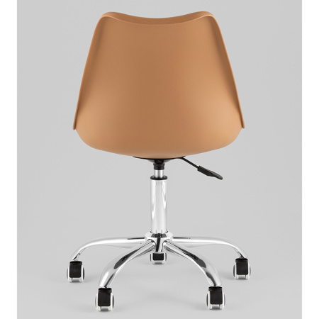 Стул Blok SN пластиковый коричневый Stool Group BML-053-D3 Lightbrown
