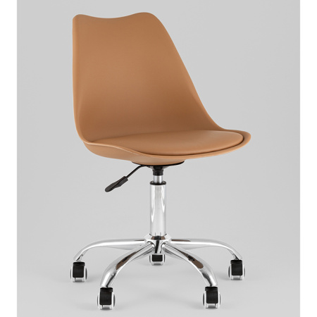 Стул Blok SN пластиковый коричневый Stool Group BML-053-D3 Lightbrown