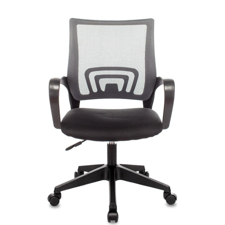 Кресло офисное TopChairs тёмно-серый Stool Group ST-BASIC/DG/TW-11