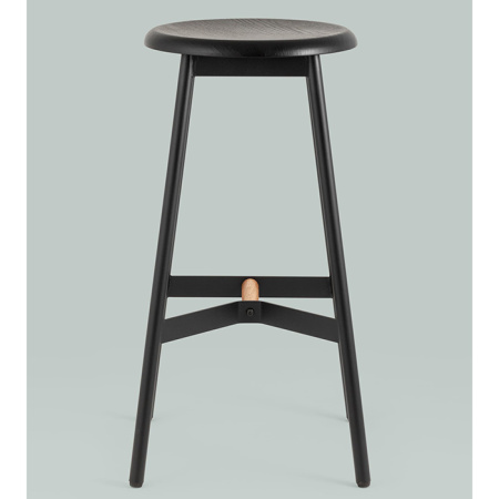 Стул барный Knobb чёрный Stool Group 9117H75 black