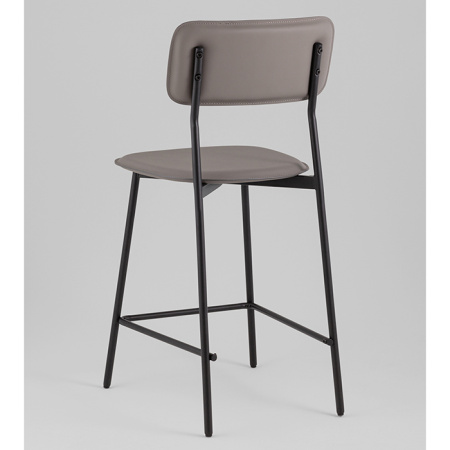 Стул барный Mikkie серый Stool Group HPB-2317 HAB1-10