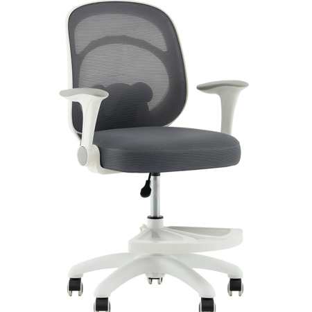Кресло компьютерное TopChairs Panda серый Stool Group OUE-2546 grey