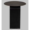 Журнальный столик Arwel металл чёрный Stool Group MT-140 DB-001