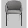 Стул Melia серый Stool Group DC-3090 KD 3018-15 grey legs