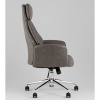 Кресло офисное TopChairs Neoma серый экокожа Stool Group YF-0515 FH-62 grey retro