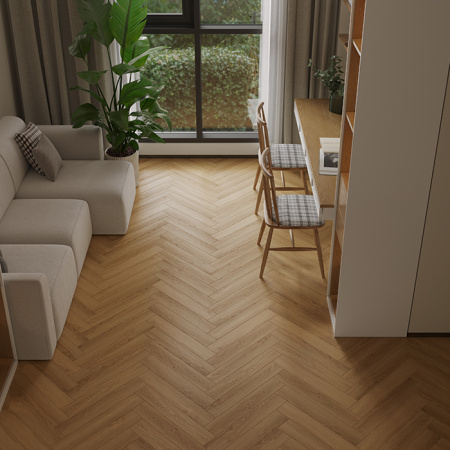 Ламинат Дуб Наксос Herringbone Elegant Norland LF303-36