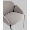 Стул Melia светло-серый Stool Group DC-3090 KD 3018-14 black legs