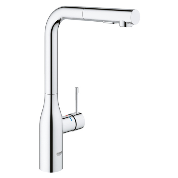Смеситель для кухонной мойки с вытяжным изливом Essence Grohe 30270000